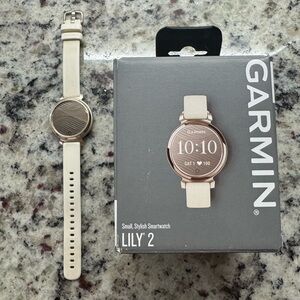 Garmin Lily 2 Smartwatch - Cream